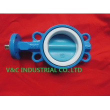 Wafer Butterfly Valve with Powder Coating Body